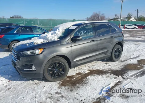 2022 Ford Edge Sel from USA, damaged, VIN 2FMPK4J96NBA44437